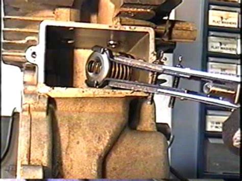 How to use a valve spring compressor HOW TO USE VALVE SPRING COMPRESSOR TOOL ON SMALL ENGINES ...
