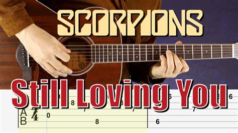 scorpions still loving you guitar tab how to play still loving you intro youtube