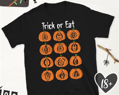 Halloween Pumpkin Vagina T Shirt Etsy