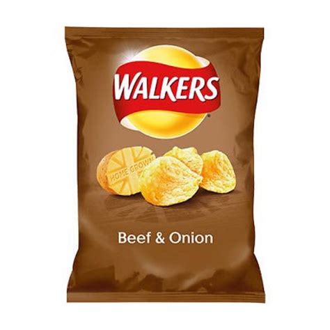 Walkers Beef And Onion Flavour 50g Approved Food