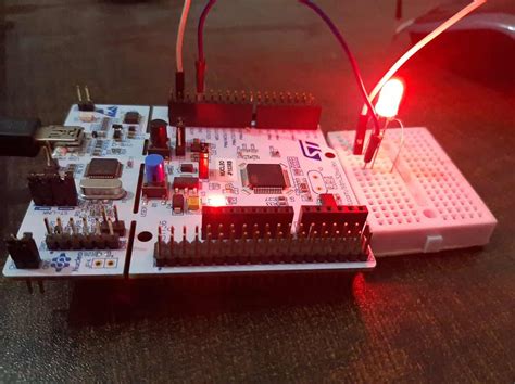 Led Blinking Stm Nucleo With Arduino Ide Gpio Pins