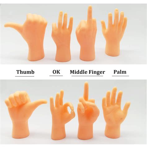 Buy Creepyparty Tiny Hands Miniature Finger Puppets Mini Finger Hands