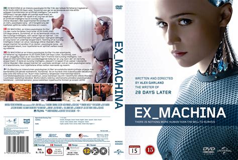 Coversboxsk Ex Machina Nordic High Quality Dvd Blueray Movie