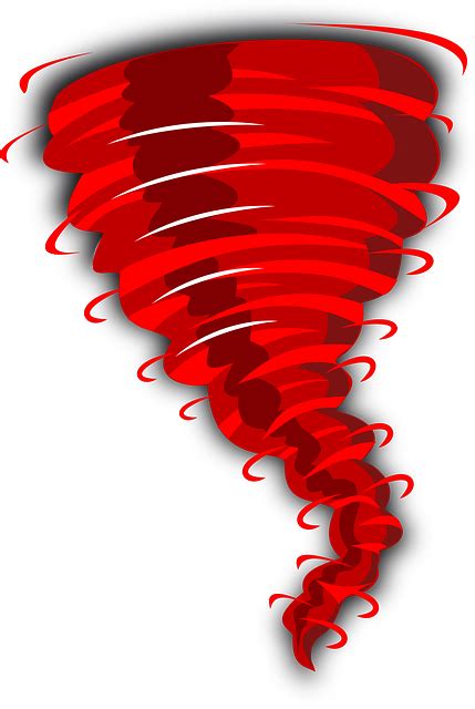 Swirl Tornado Red Free Vector Graphic On Pixabay