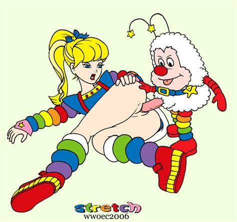 Rule 34 Blonde Hair Clothing Female Rainbow Brite Stretch Twink 198509