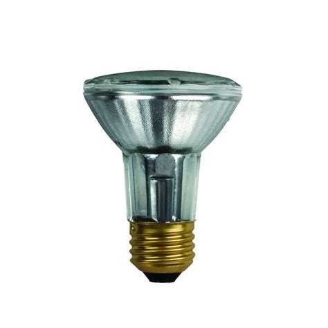 Does anyone have any ideas as to how this could work? Philips 39-Watt Halogen Long Life PAR20 Flood Light Bulb-455030 - The Home Depot