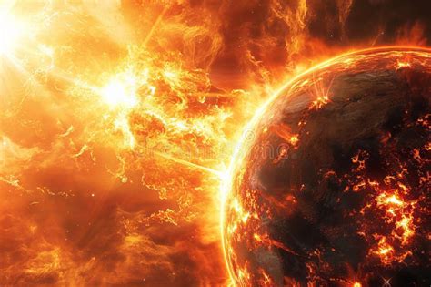 Massive Solar Flares Hit And Destroy The Earth Potential Global