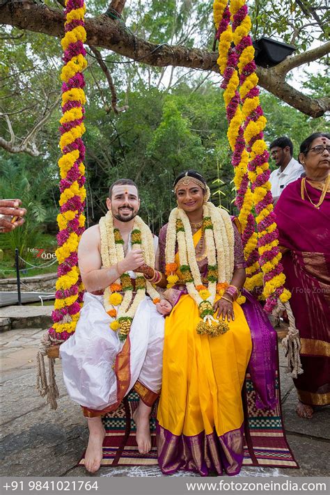 Vinithra Matthew An Intimate Tamil Brahmin Wedding Wedding Swing