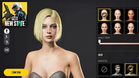 Pubg New State Full Female And Male Character Customization Youtube