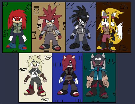 Sonic Naruto Flak Jackets By Tails19950 On Deviantart