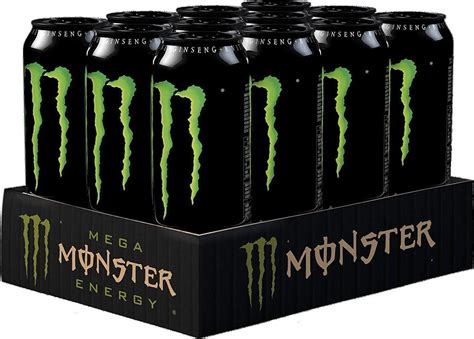 Mega Monster Energy Energy Drink 553ml Hersluitbare Lip 12 Stuks Bol
