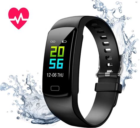 Fitness Armband Mit Blutdruckmessungsmartwatch Fitness Amazonde
