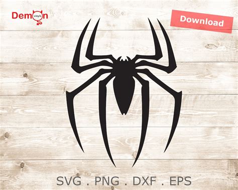 Spiderman Logo Cut File For Silhouette Cricut Cameo SVG png | Etsy