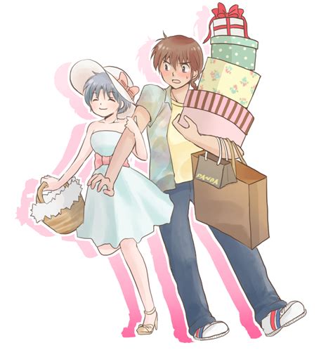 Ranma And Akane Go Shopping Akane Tendo And Kagome Higurashi Fan Art
