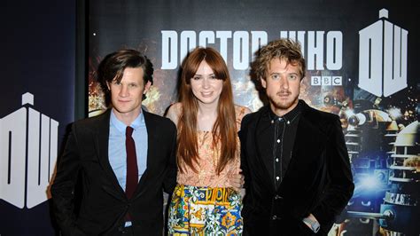 ‘doctor Who Stars Matt Smith Karen Gillan And Arthur Darvill Reunite