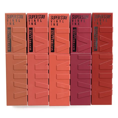 Maybelline Nude Super Stay Vinyl Ink Liquid Lipcolor Swatches FRE