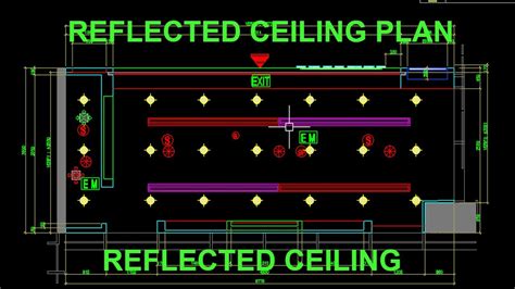 Reflected Ceiling Plan Autocad Reflected Ceiling Plan Rcp Drawing