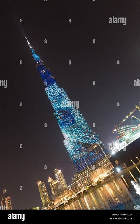 Burj Khalifa Worlds Tallest Skyscraper Dubai United Arab Emirates