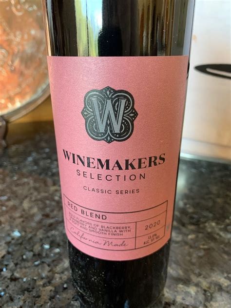 2020 Winemakers Selection Classic Series Usa California Cellartracker