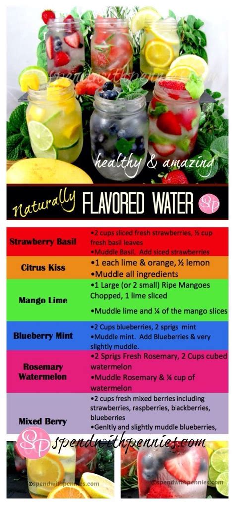Different Flavors Of Detox Water Going To Try This I Need More