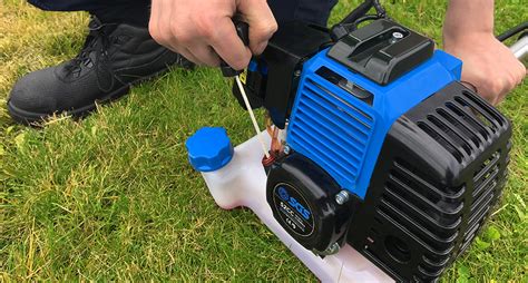Depending on what the fuel line is like, on many 2 stroke engines i've observed that the fuel line is cheap silicone tubing that rots (from the oil in the gas maybe. How To Start A Strimmer | Strimmer Safety | Help & Advice ...