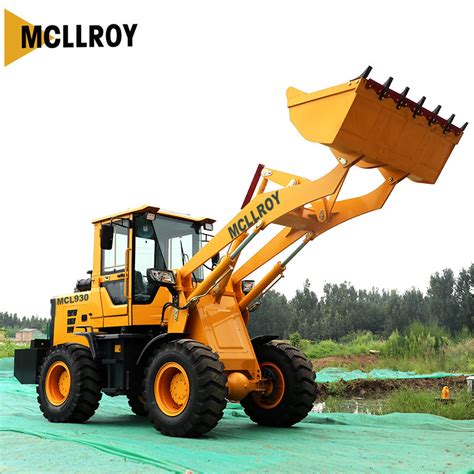 37kw Small Front End Loader Compact Articulating Loader 3200mm