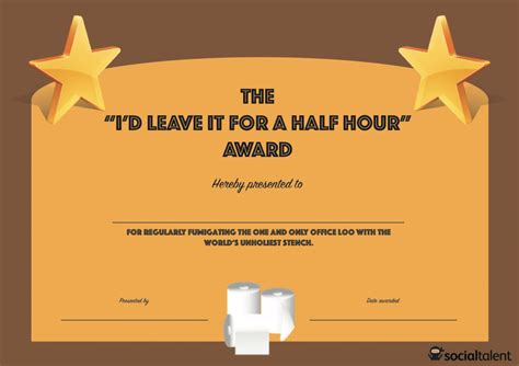 20 Hilarious Office Awards To Embarrass Your Colleagues Socialtalent