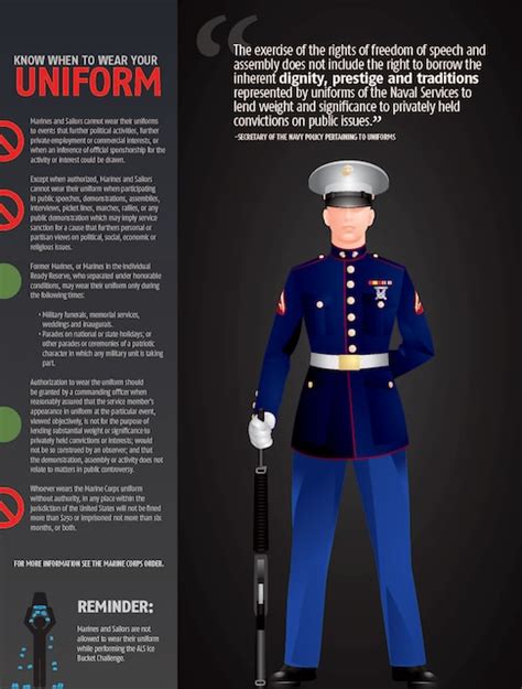 Know When To Wear Your Uniform Us Marine Corps Forces Reserve