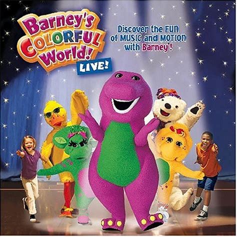 Barneys Colorful World Live By Barney Goodreads