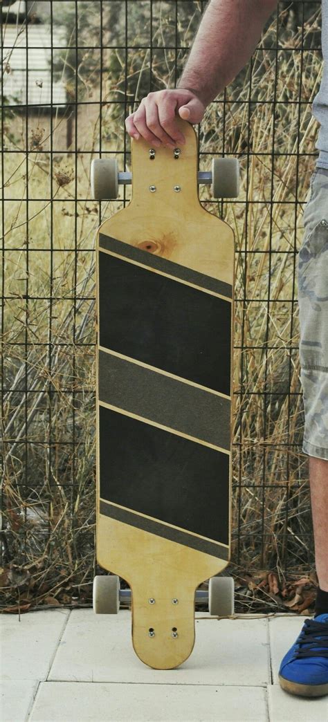 Handmade Longboard 42 Inches 180mm Trucks Grip Tape Balric Birch