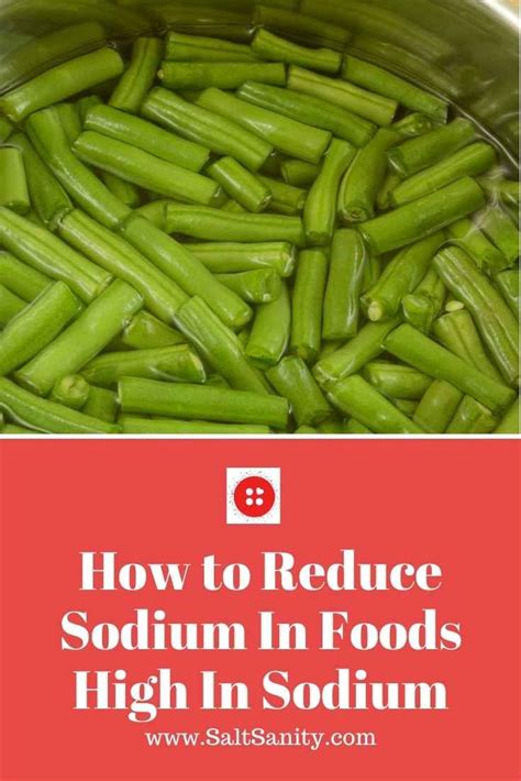 Learning To Reduce Sodium Content In High Sodium Foods Is Easier Than