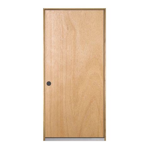 Check spelling or type a new query. JELD-WEN 30 in. x 80 in. Hardwood Unfinished Flush Solid ...
