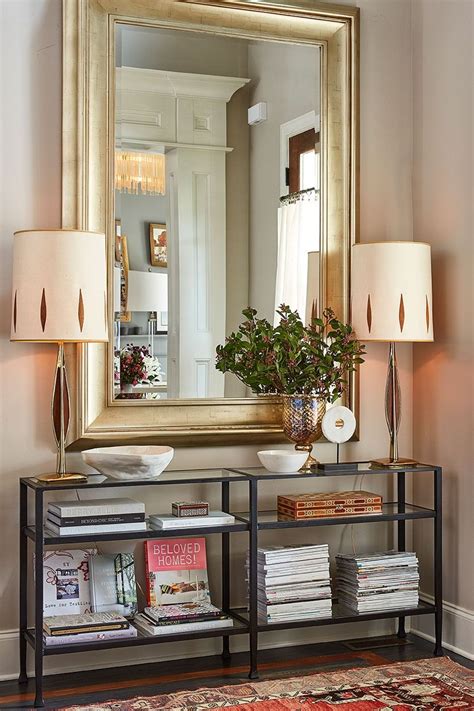 The console tables collection features console tables like zuo stance console table, zuo mystic console table, zuo respite console table. Home Tour: Natalie Nassar's Layered, Family Home ...