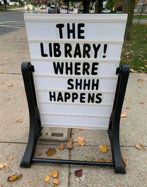 My Library Sign Odd Stuff Magazine Library Signs Funny Pictures