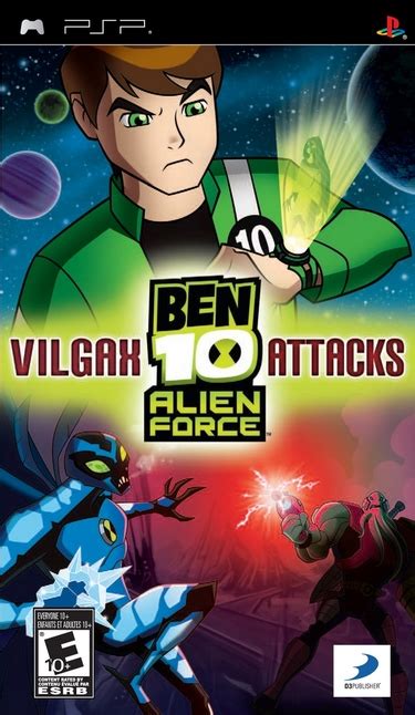 Ben 10 - Alien Force - Vilgax Attacks ROM - PSP Download - Emulator Games