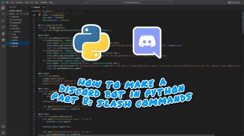 Making A Discord Bot In Python Part 8 Slash Commands Youtube