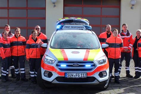 Neues Fahrzeug Für First Responder Gommersheim Die Rheinpfalz