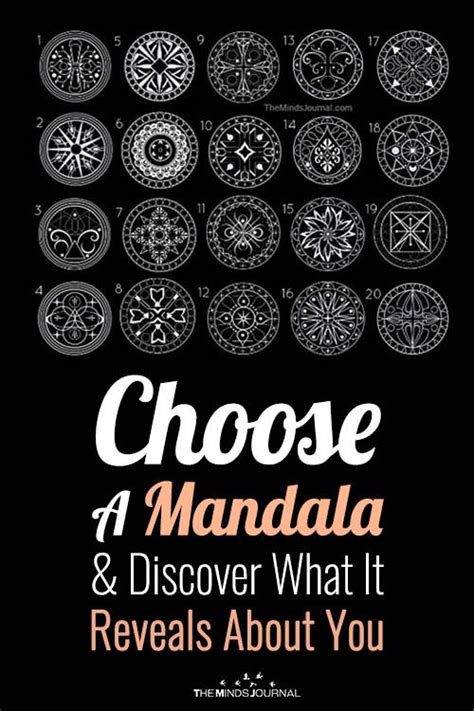 Choose A Mandala And Discover What It Reveals About You Mandala