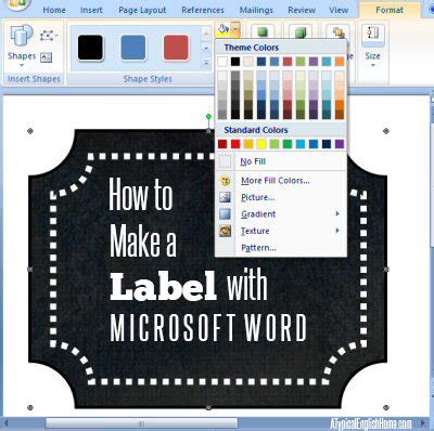 Baking recipes pop tarts nutella pie nutella best pie nutella desserts pie pops nutella recipes easy how to make nutella. A Typical English Home: How to Make Labels with Microsoft Word