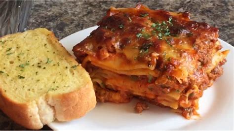 The noodles aren't baked under heavy layers of cheese and sauce. DELICIOUS Lasagna No Ricotta How To Make Lasagna | How to ...