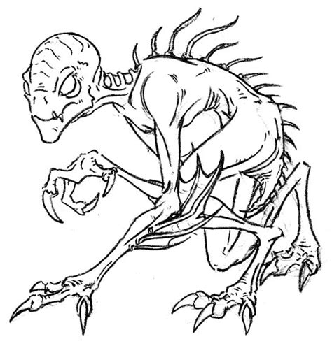 The best free Chupacabra drawing images. Download from 49 free drawings