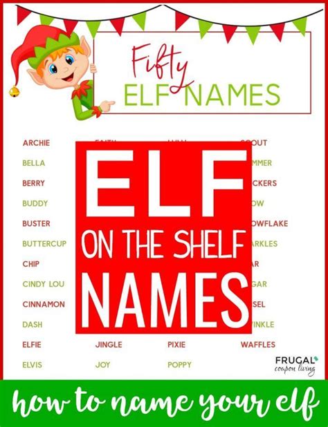 Names For Boy Elf On The Shelf Top Shelf Muskegon