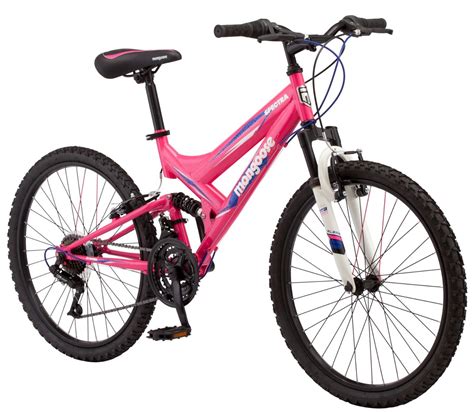 Girls 24″ Mongoose Spectra Bike Pink Mongoose Bikes