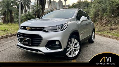 Chevrolet Tracker Premier V Turbo Flex Aut Prata Youtube