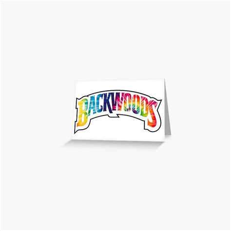 Rainbow Backwoods Logo Greeting Card By Maggieodonnell Redbubble