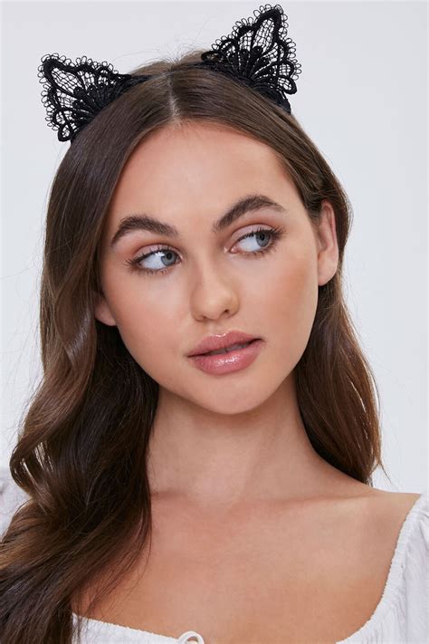 Lace Cat Ear Headband
