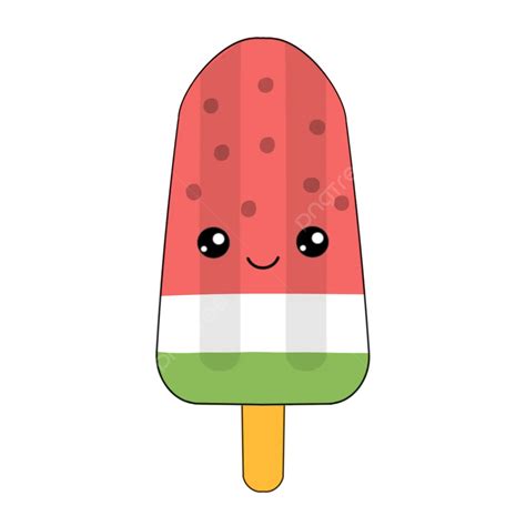 Hand Drawn Cute Watermelon Popcicle Ice Pop Ice Pops Ice Cream Png