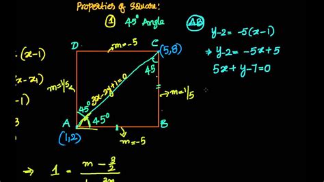 Vertices are the pointy bits or the corners where edges meet. Coordinate Geometry: Straight lines: Given 2 opp vertices ...
