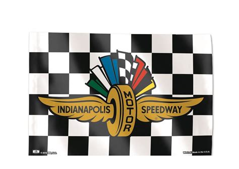 Indianapolis Motor Speedway Checkered 3x5 Flag Imsindycar Online Store