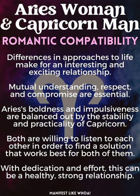 Are Aries Woman And Capricorn Man Compatible